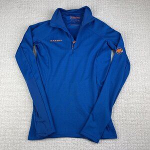 Mammut Eiswand Eiger Extreme Guide Base layer 1/4 Zip Fleece pullover Men Size S